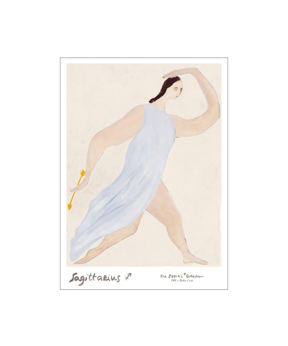 The Poster Club x Sofia Lind Sagittarius plakat - 30x40 cm